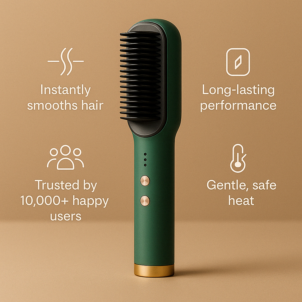 LUXELE™-Professional Hair Straightening Comb