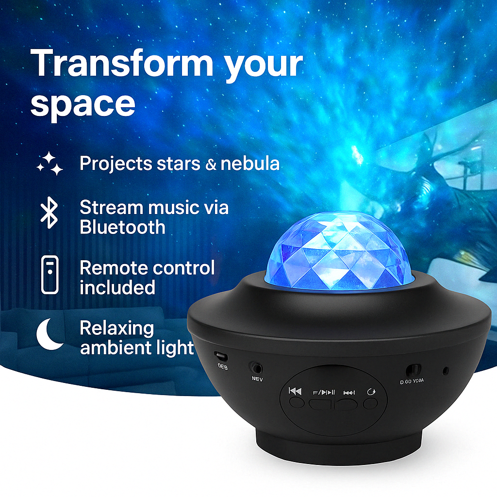 ELITORY™-Galaxy Projector Lamp