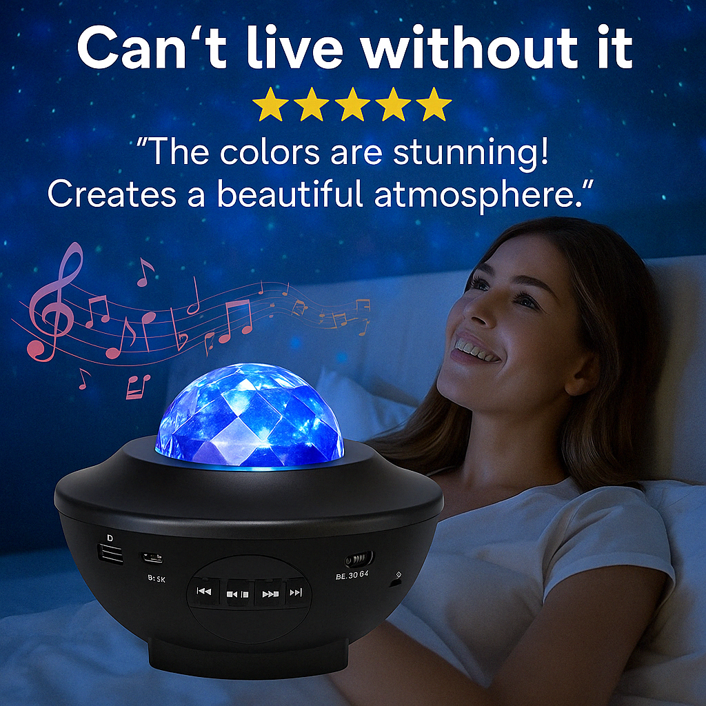 ELITORY™-Galaxy Projector Lamp