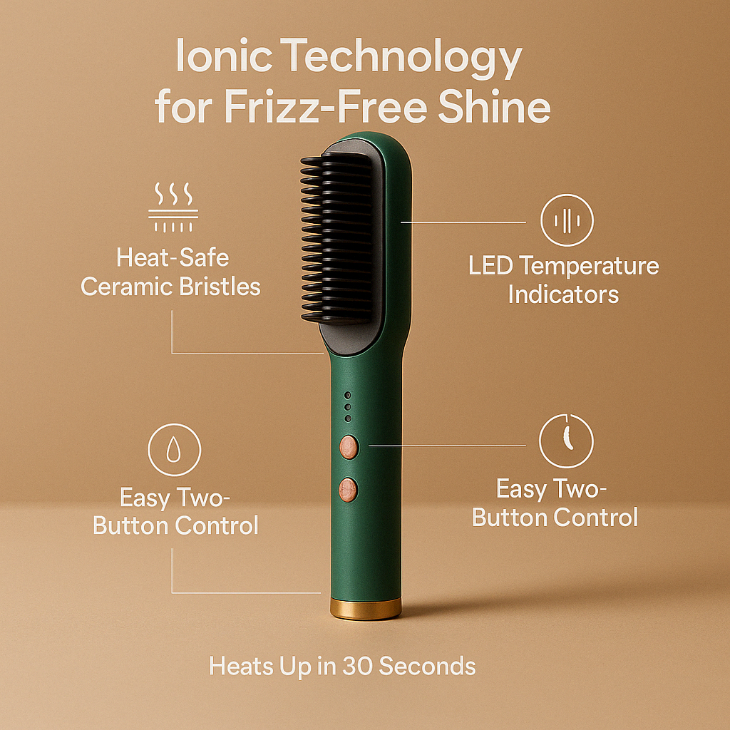 LUXELE™-Professional Hair Straightening Comb