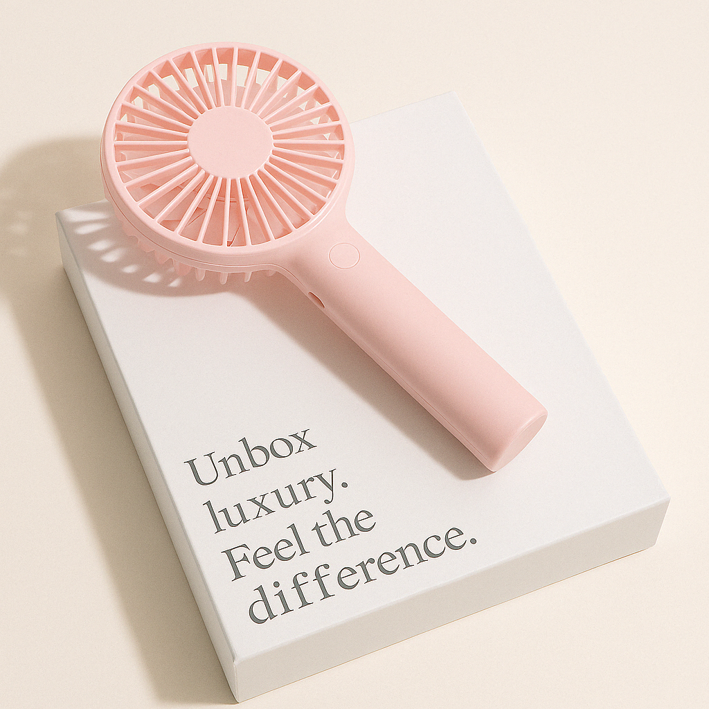 LUXELE™-Portable Handheld Mini Rechargeable Fan