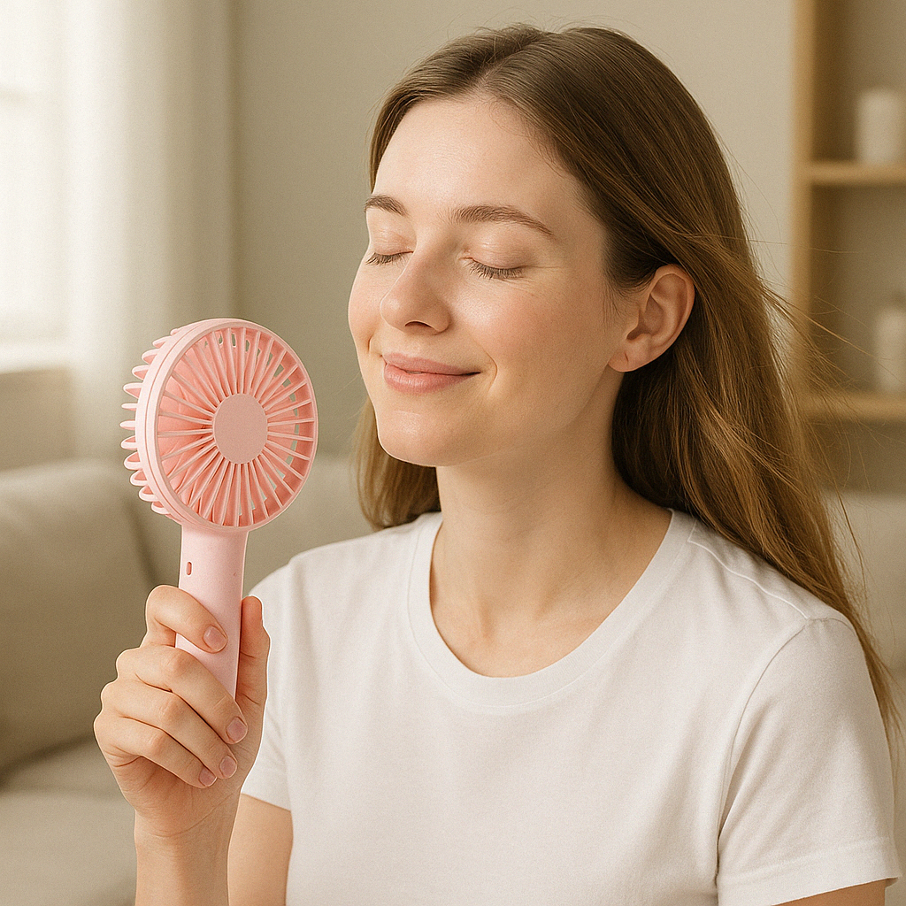LUXELE™-Portable Handheld Mini Rechargeable Fan
