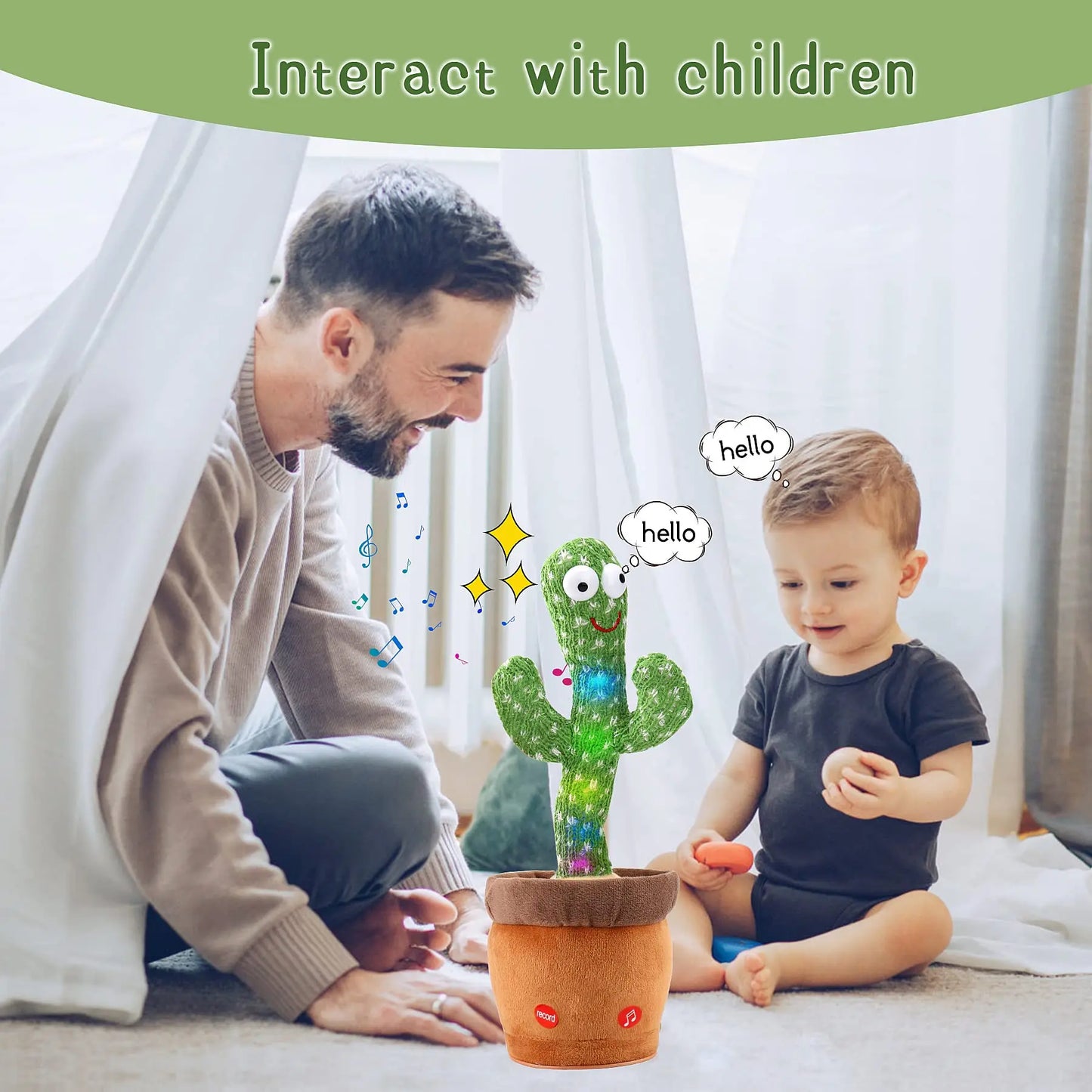 ELITORY™-Cacto Dancing Cactus Plush Toy