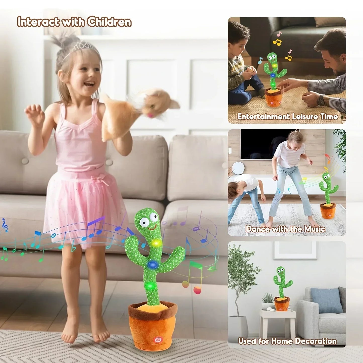 ELITORY™-Cacto Dancing Cactus Plush Toy