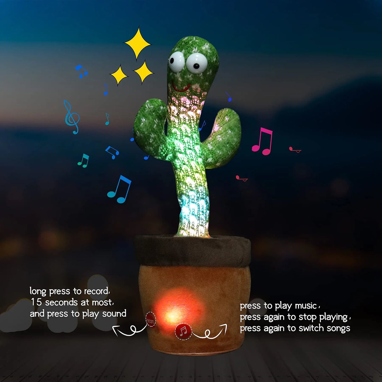 ELITORY™-Cacto Dancing Cactus Plush Toy