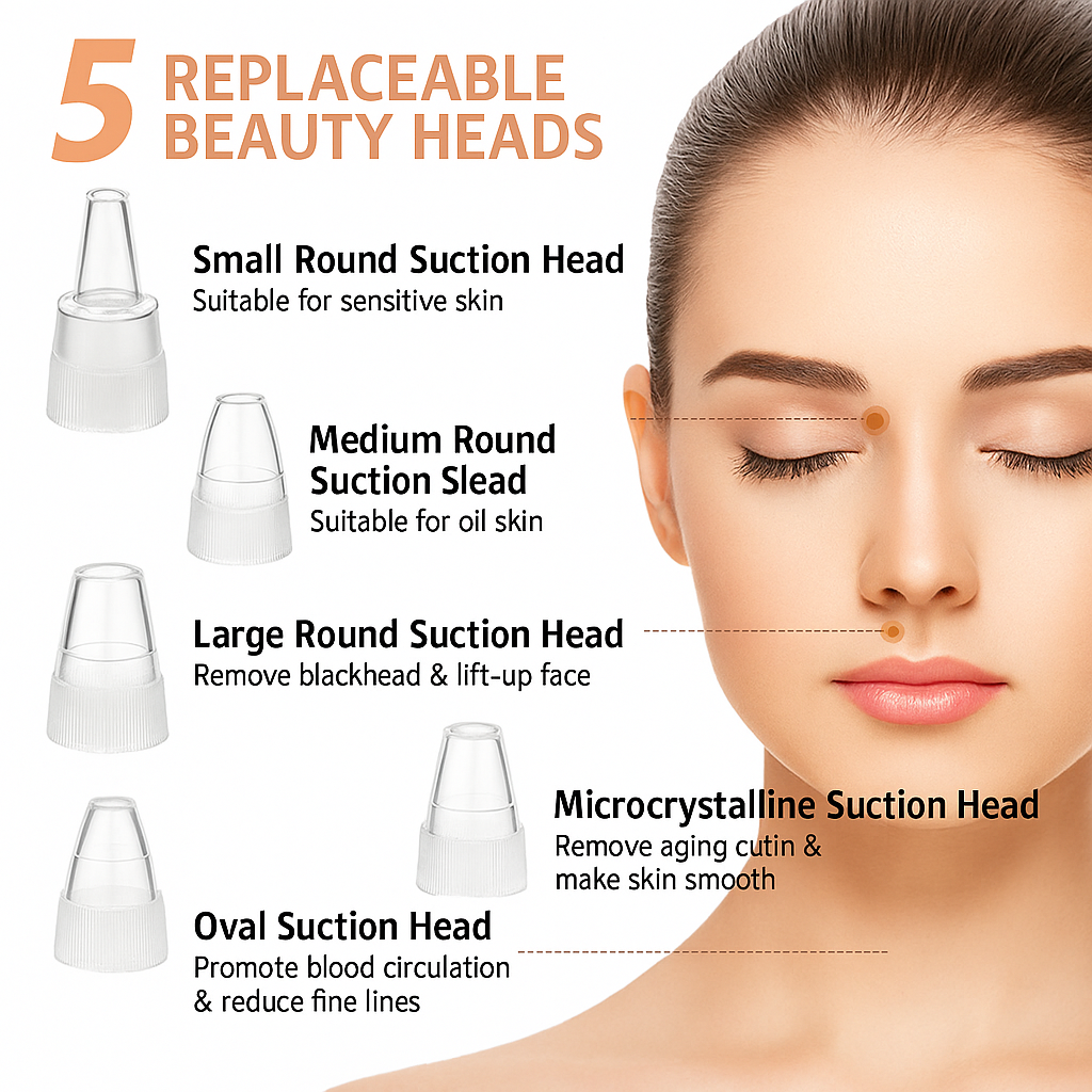 LUXELE™ – Electric Acne Pore Cleaner & Blackhead Remover