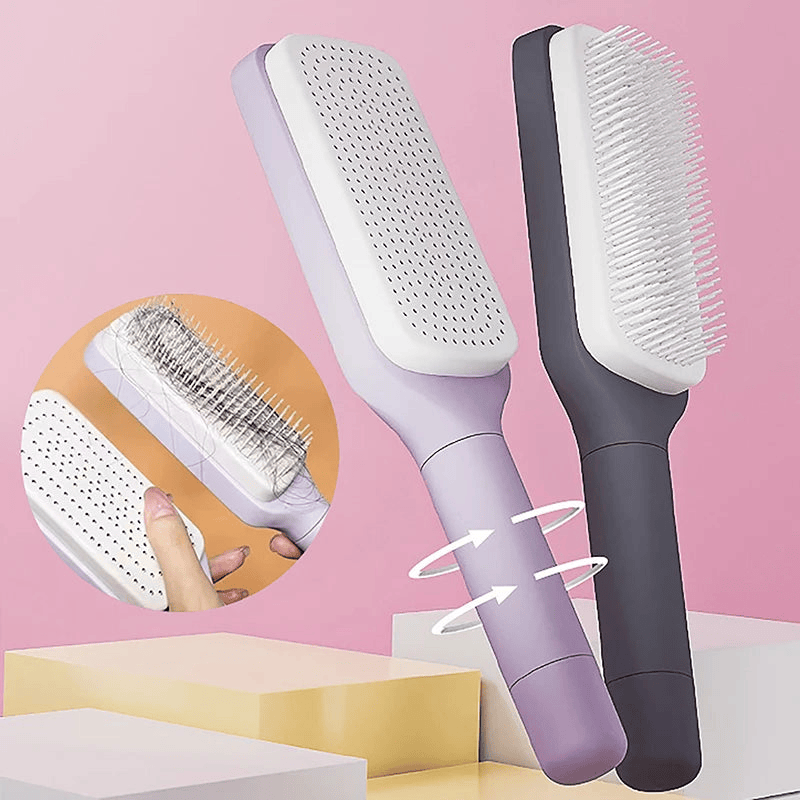 ELITORY™-SELF CLEANING HAIR COMB (IMPORTED)