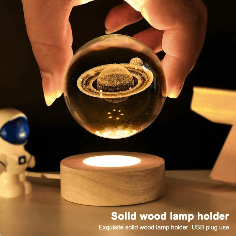 ELITORY™-Night Light Galaxy Crystal Ball Lamp